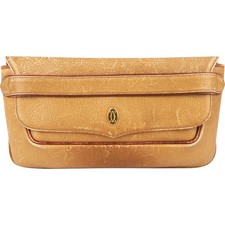 Cartier Grained Leather Clutch