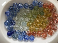 70x glasmurmeln konvolut - glasmurmeln,