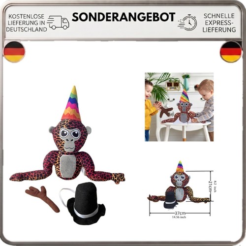 Gorilla plüschtier - gorilla,