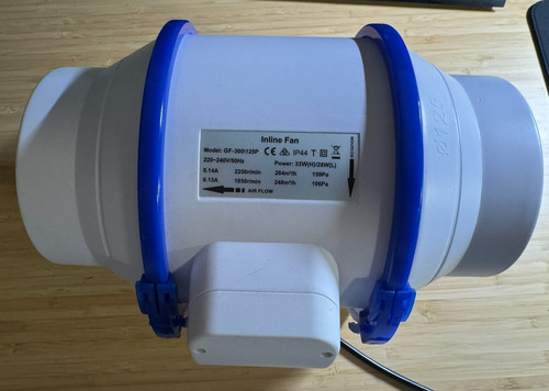 Hon guan rohrventilator 125mm - rohrventilator, 125mm/
