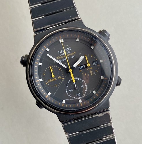Seiko chronograph 7a38 704c - chronograph, 7a38-704c