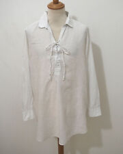 Milano Herren Piraten Schlupf Hemd Größe XXL Leinen Gothic H926