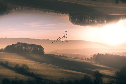 Fototapete vlies landschaft - fototapete, vlies-landschaft
