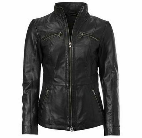 Designer lederjacke heine - ,