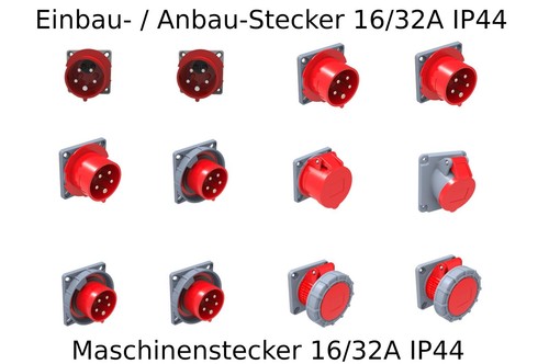 Anbau-Stecker/Steckdose