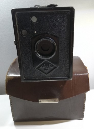 Agfa box mit tasche - agfa,