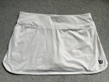 Wilson Tennisrock Mädchen, Gr. 152, weiß, mit Innenhöschen, sehr guter Zustand