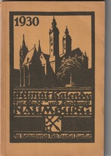 Naumburg,1930,Heimatkalender,interres, Artikeil,illustriert,145 Seiten,Reklame,