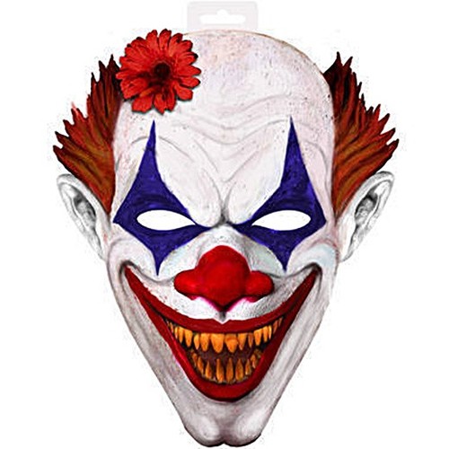 Grusel clown maske xxl - 1,