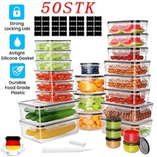 50stk große vorratsdosen mit - große,