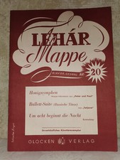 Notenheft „LEHÁR Mappe“