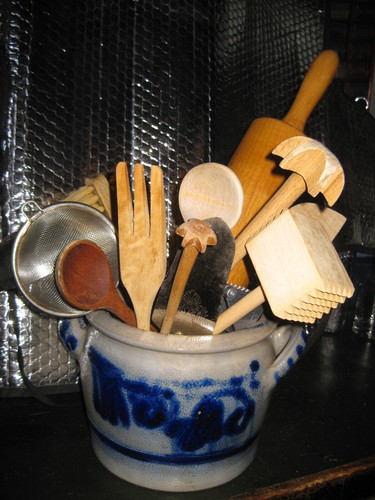 Alter tontopf steingut mit - tontopf, 13