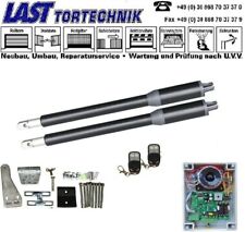 DOPPELTORANTRIEB bis 300Kg, 2 Sender Basis-Set, FLÜGELTOR ANTRIEB, Retoure