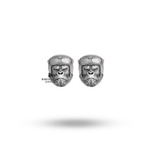 Weiß Lion Juwelen Ohrstecker
