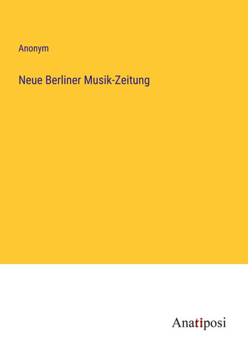 Anonym neue berliner - neue,