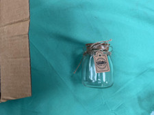 12er Set Mini Gläser (100 ml) mit Korkdeckel, kurze Puddingschale - Top...