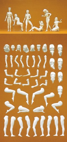 Preiser 58001 modellfigur - preiser,