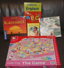 Brettspiel 5 Gesellschaftsspiele Sammlung:Haba,Kosmos,Hello Kitty,Tchibo u.z.w