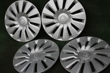 4 x Original Skoda Scala / Kamiq Radblenden 657601147B Radkappen 16 Zoll.