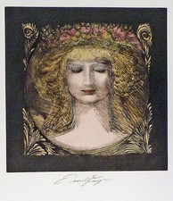 Ernst FUCHS, Flora erwacht -