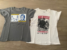 Gorilla Wear Bad Bush Boys T-Shirts Fun Gr. M grau & weiß