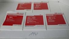 DB AG - 5x Streckenfaltfahrpläne/Taschenfahrpläne/Streckenfaltfahrplan - SFP190