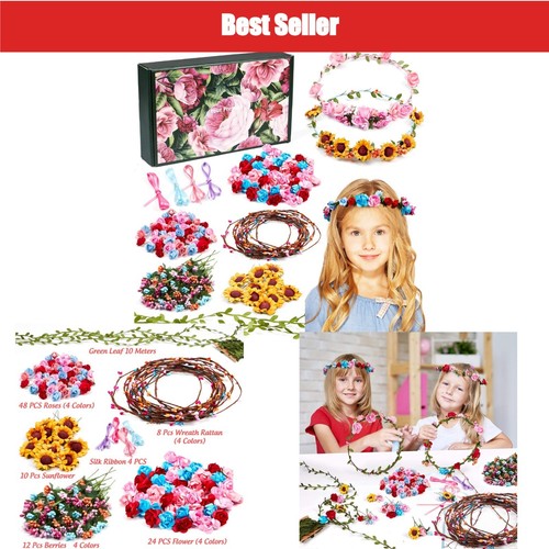 Vamei blumenkranz bastelset - blumenkranz,