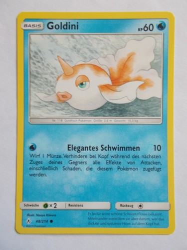 Pokemon karten 214 goldini - pokemon, 48/214