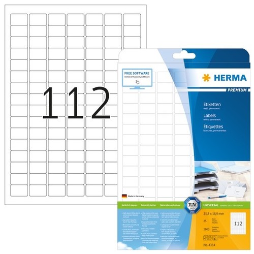 Herma 4334 etiketten premium - herma,