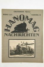 Hanomag Nachrichten 1923 Heft