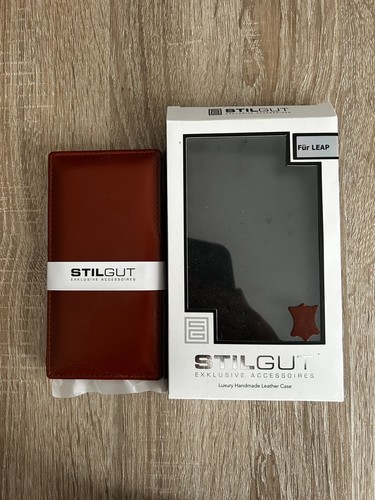 Genuine leather stilgut book - genuine,