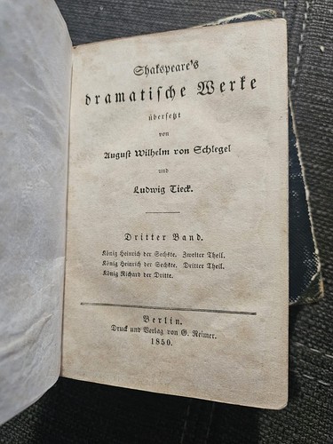 Shakespeare dramatische werke - shakespeare,