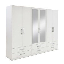 Drehtüren-Kombischrank -