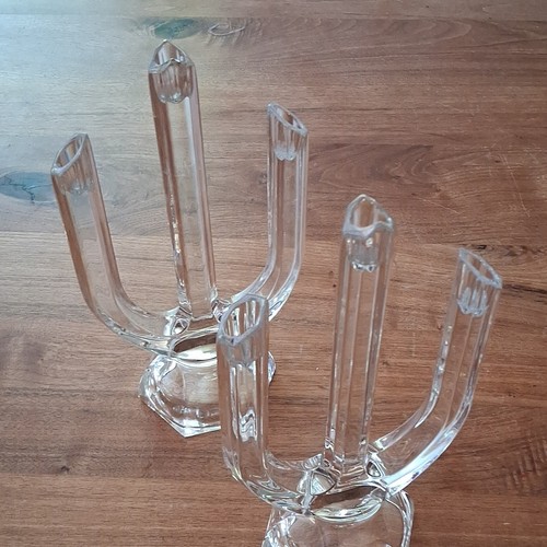 2er set glas kerzenhalter - 2er-set, glas-kerzenhalter