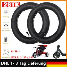 2x 10X2.125 Reifen Schlauch Für Elektroroller E-Scooter Balance-Autos Schlauch