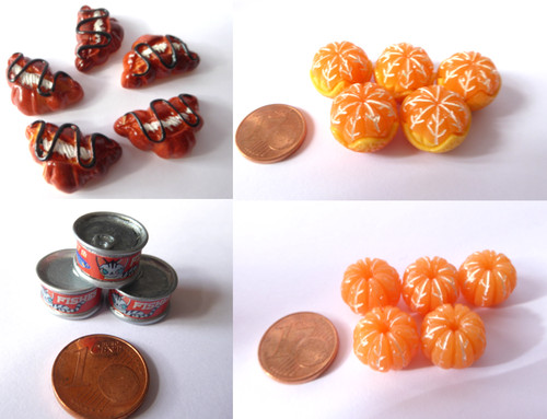 Orange mandarine croissant - orange,