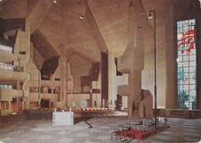 Alte Postkarte - Neviges - Neue Wallfahrtskirche