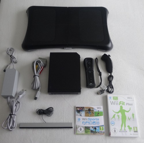 Nintendo wii konsole schwarz - wii,