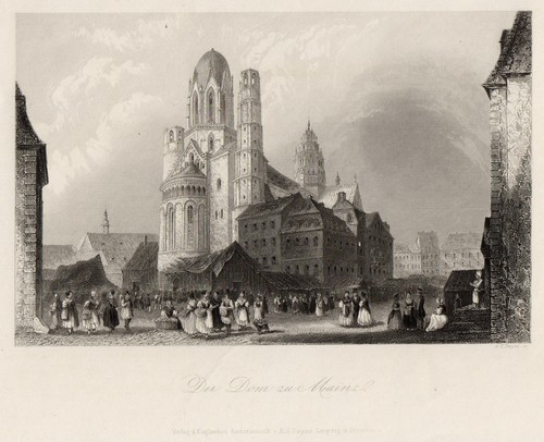Mainz dom original - dom,