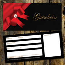 50 EDLE Gutscheinkarten