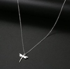 Halskette Libelle Edelstahl