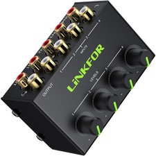 Audio Mixer Stereo 4 Kanal