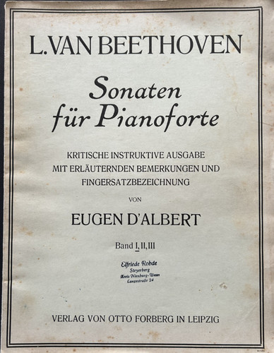 Klaviernoten ludwig van - klaviernoten,