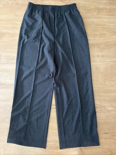 Schicke weit grau hose - grau,