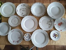 verschiedene Teller, Essteller, Dekoteller, Sammelteller