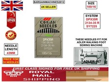 DPX35 134-35 GRÖSSE 100/16 FÜR PFAFF&ADLER MIT FUSS INDUSTRIENÄHMASCHINENNADEL