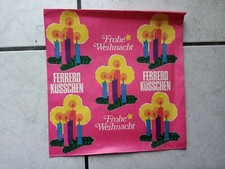 Ferrero Küsschen -eine alte unbenutzte Weihnachtstüte zum  packen - 70 er Jahre 