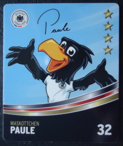 Dfb rewe sammelkarte 32 - dfb,