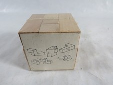 Geduldspiel Holzwürfel