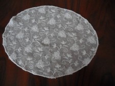 Deckchen Florentinertüll 50er